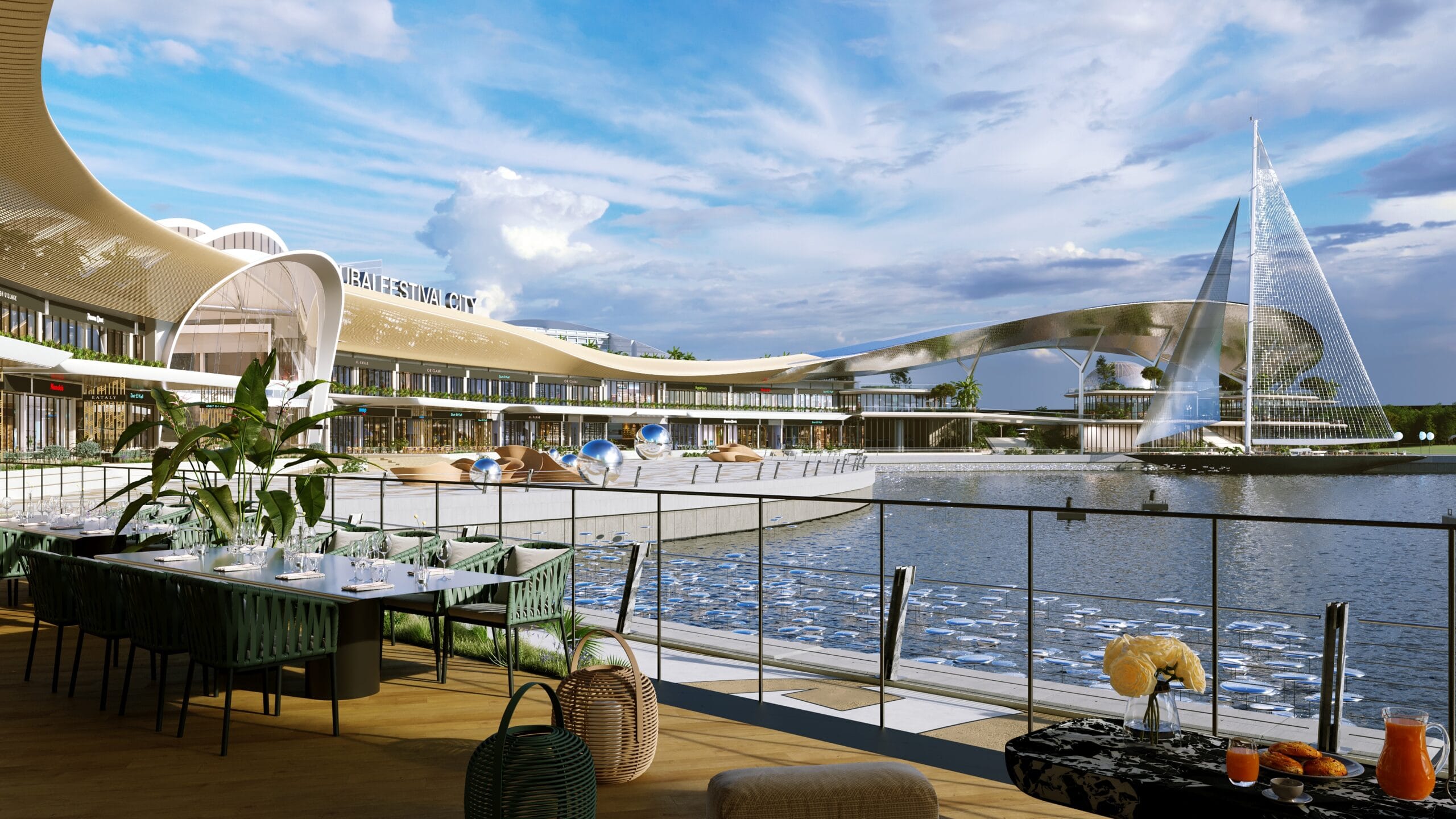 Dubai festival city lake| Layer studio